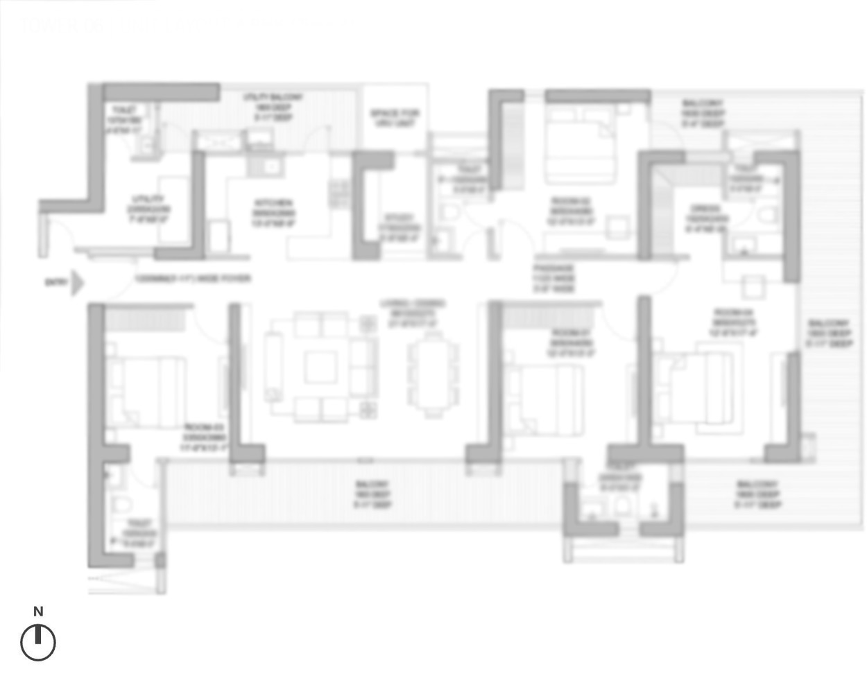 Godrej Zenith 89 Gurgaon floor plan